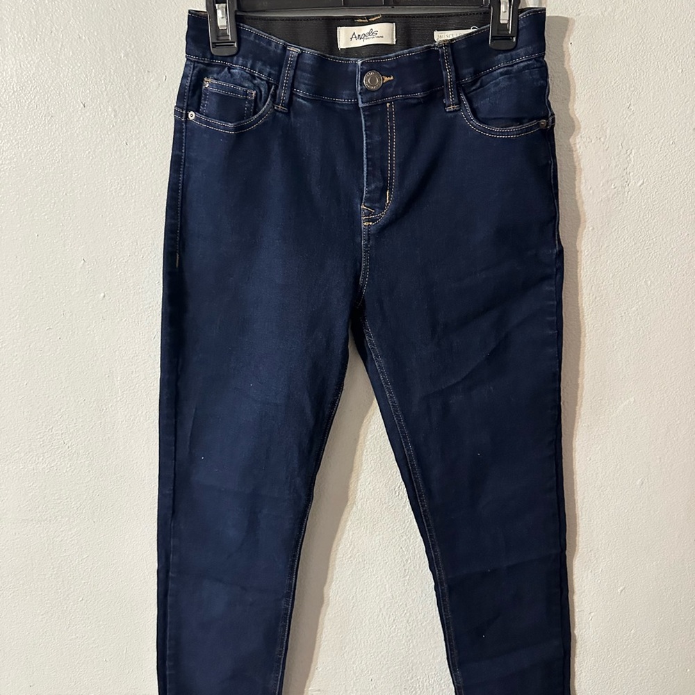 Angels Women's Dark Blue Skinny Jeans